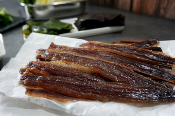 Half-dried Saury,Korea's Famous Food