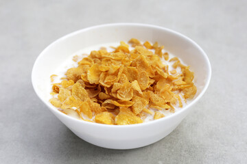 Cornflake cereal for morning breakfast