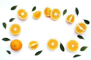 Fresh orange fruit, high vitamin c