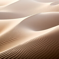 Fototapeta na wymiar Abstract patterns in sand dunes in a desert. 