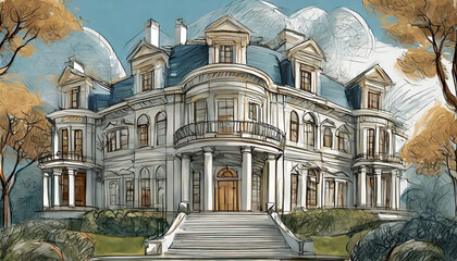 croquis dibujos a manos