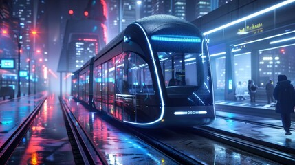 High-tech urban transit
