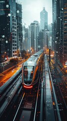Fototapeta na wymiar Intelligent transit systems