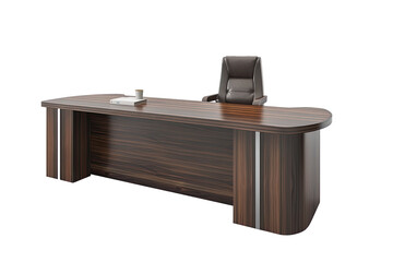 furniture office 3d rendering isolated on Transparent