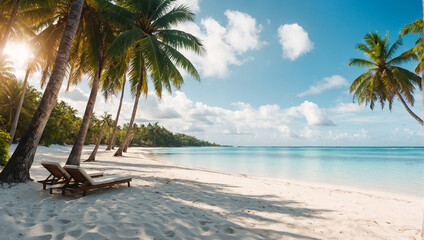 South Pacific Tropical Islands  - obrazy, fototapety, plakaty