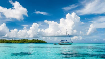 Photo sur Plexiglas Bora Bora, Polynésie française South Pacific Tropical Islands 