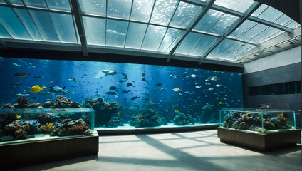 Large Aquarium Wall  - 774585230