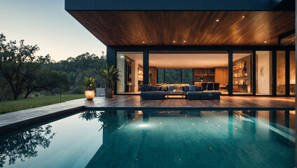 Modern House with Pool  - 774589654
