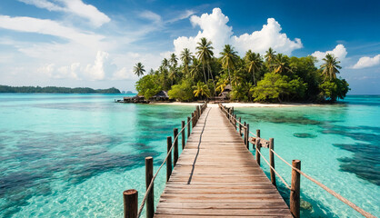 Fototapeta premium Beautiful Maldives 