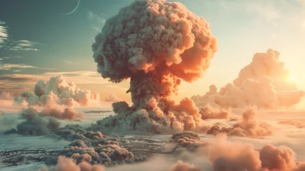 Sierkussen Mushroom Cloud Explosion Aspect 16:9  © Kevin