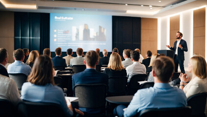 Real Estate Seminar Business Presentation 