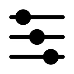 adjustment glyph icon