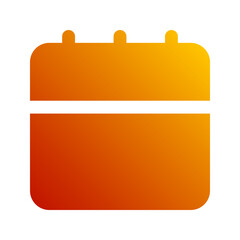 calendar gradient icon