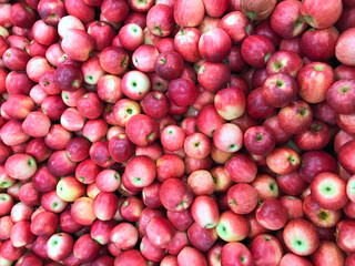 red apples background