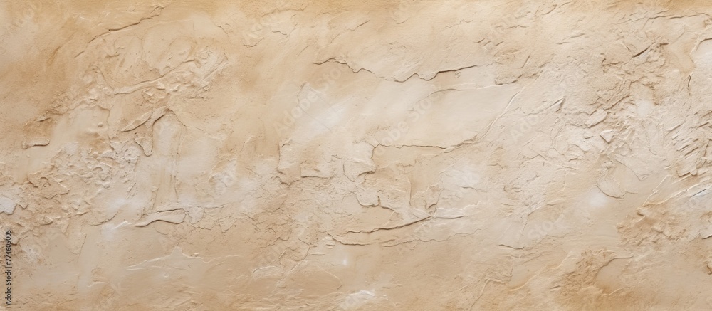 Aufkleber an arafed wall adorned with an intricate white and brown pattern, adding a touch of elegance to the 