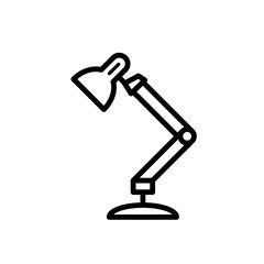 Desk lamp icon