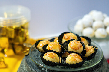 Nastar cookies, Traditional Indonesian Eid Al-Fitr or Eid Al-Adha cookies.
