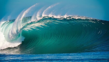 Fototapeta na wymiar Sea water ocean wave background