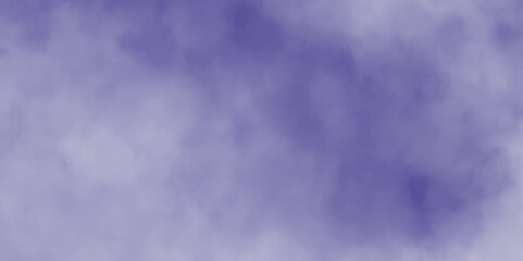 Color sky with clouds and tiny fogg, Purple background and texture of clouds surrounding randomly, Soft fluffy white cloud on the blue sky with watercolor texture.