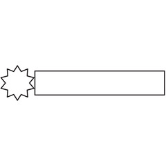 Tittle Banner Outline