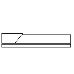 Fototapeta premium Tittle Banner Outline