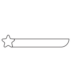 Tittle Banner Outline