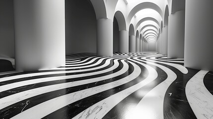 abstract labyrinth - obrazy, fototapety, plakaty