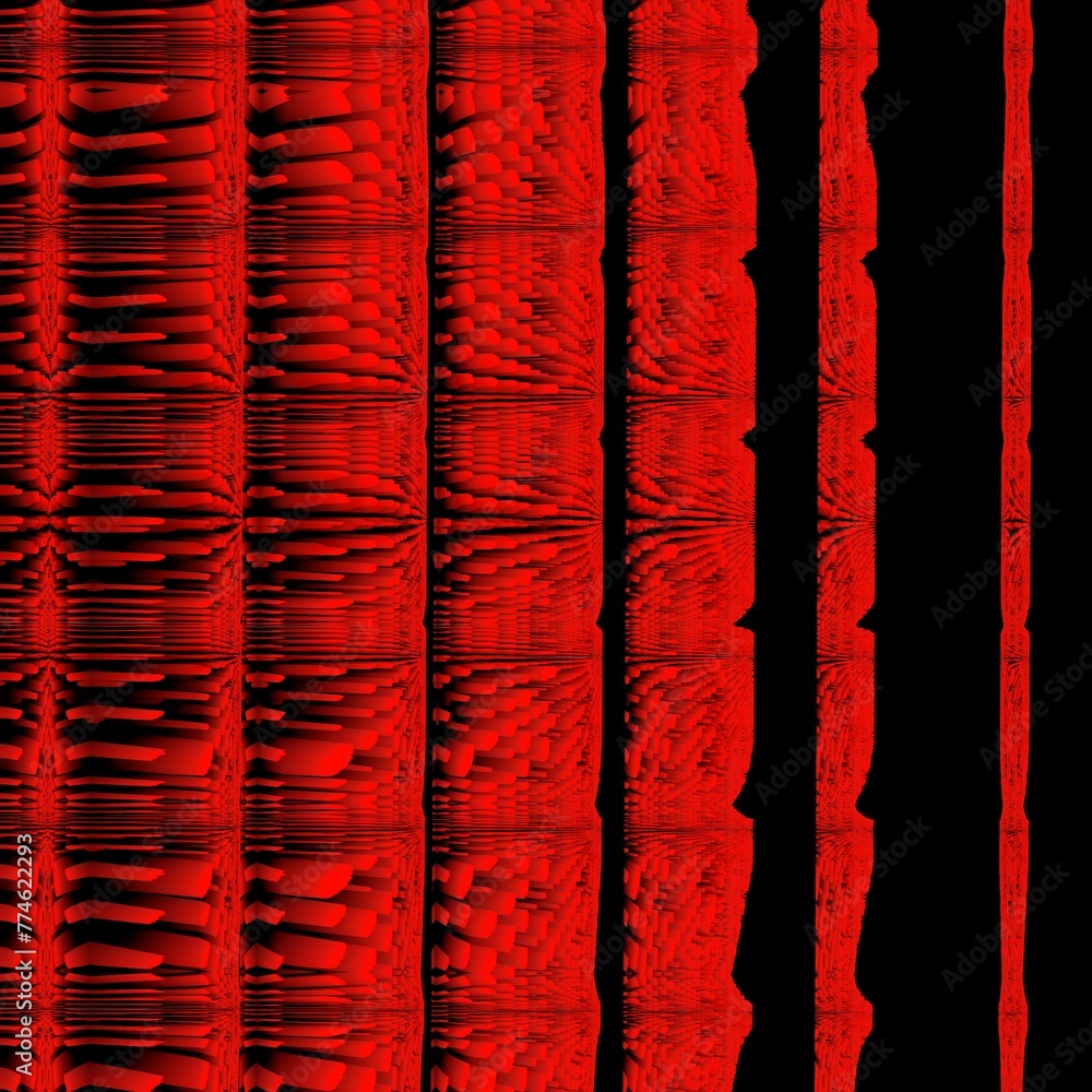 Aufkleber not ai. ice-cube style distortion through patterned glass