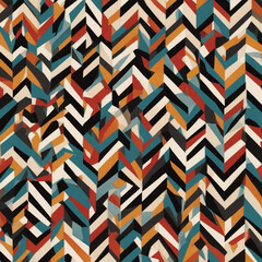 Fototapeta premium seamless geometric pattern
