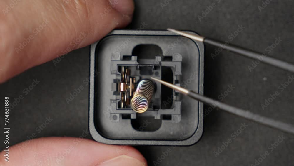 Poster keyboard switch assembly, crafting for precision and functionality