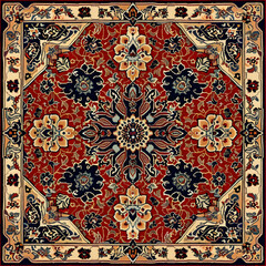 pattern with flowers desgin pattern ai generative 