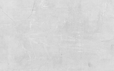 Grunge white cement wall texture background for interior design wallpaper.