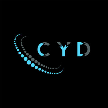 CYD letter logo abstract design. CYD unique design. CYD.