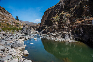 Fototapeta na wymiar 2023 8 17 Peru river and hot springs 71