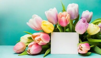 bunte Tulpen zum Muttertag