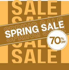 Spring pastel color background. Minimalistic style with floral elements and texture. Editable vector template for card, banner, invitation, social media post, poster, mobile apps, web ads