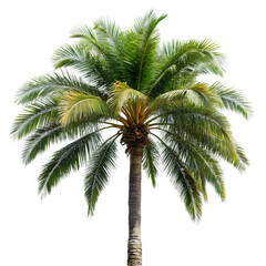 Fototapeta na wymiar gardening theme wtih palm tree