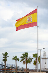 Espagne drapeau Andalousie espagnol
