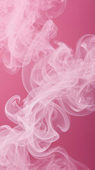 Vertical abstract texture pale pink color background with white smoke. Minimalist style, monochrome