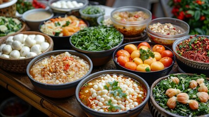 Local Cuisine: Take pictures of local dishes and street food, focusing on presentation and authenticity.