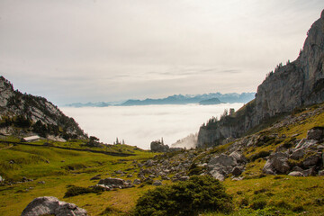 Fototapeta na wymiar Mount Pilatus, Nidwalden and Obwalden, Switzerland