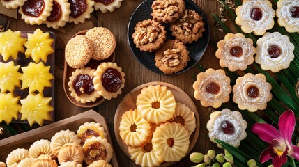 Traditional Eid al-Fitr Treats: Malaysian Kuih Raya Cookies and Sweets