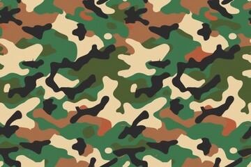 Fototapeta premium pattern camouflage military army