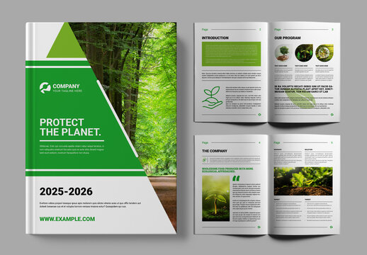 Environment ECO Brochure Template