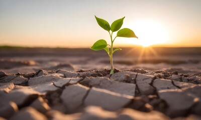 plant growing in the ground