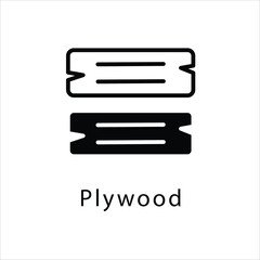 Plywood icon