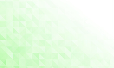 Abstract green triangle shapes background