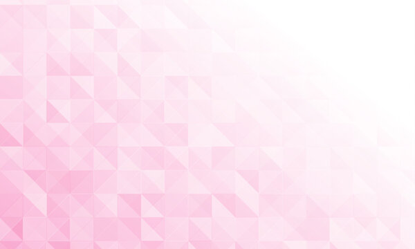 Abstract pink triangle shapes background