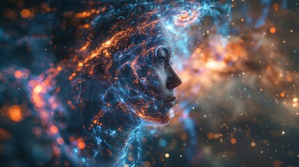 A surreal intelligence connecting the dots of the digital cosmos