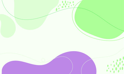 Hand drawn flat design abstract doodle background
